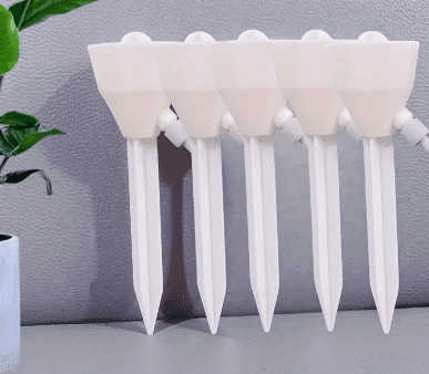 20-Piece Automatic Plant Watering System with Adjustable Flow Drip Emitters - No External Power Required, Plastic Drip Irrigation Kit for Indoor and Outdoor Potted Plants, Balcony Gardens,