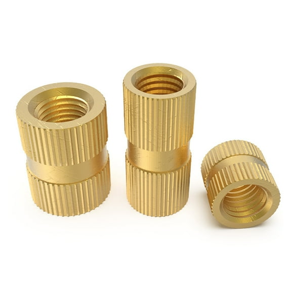 20 Piece Brass Embedded Nut M6x20mmX8.3mm .