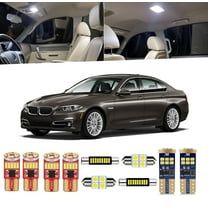 20 Piece Car Interior LED Lights Kit for BMW 5 Series F10 2011-2016 Sedan Interior LED Light Bulbs Packag Kit  Install Tool