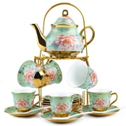 20-Piece Ceramic Tea Set - Elegant 6-Person Multifunctional Teapot Ensemble