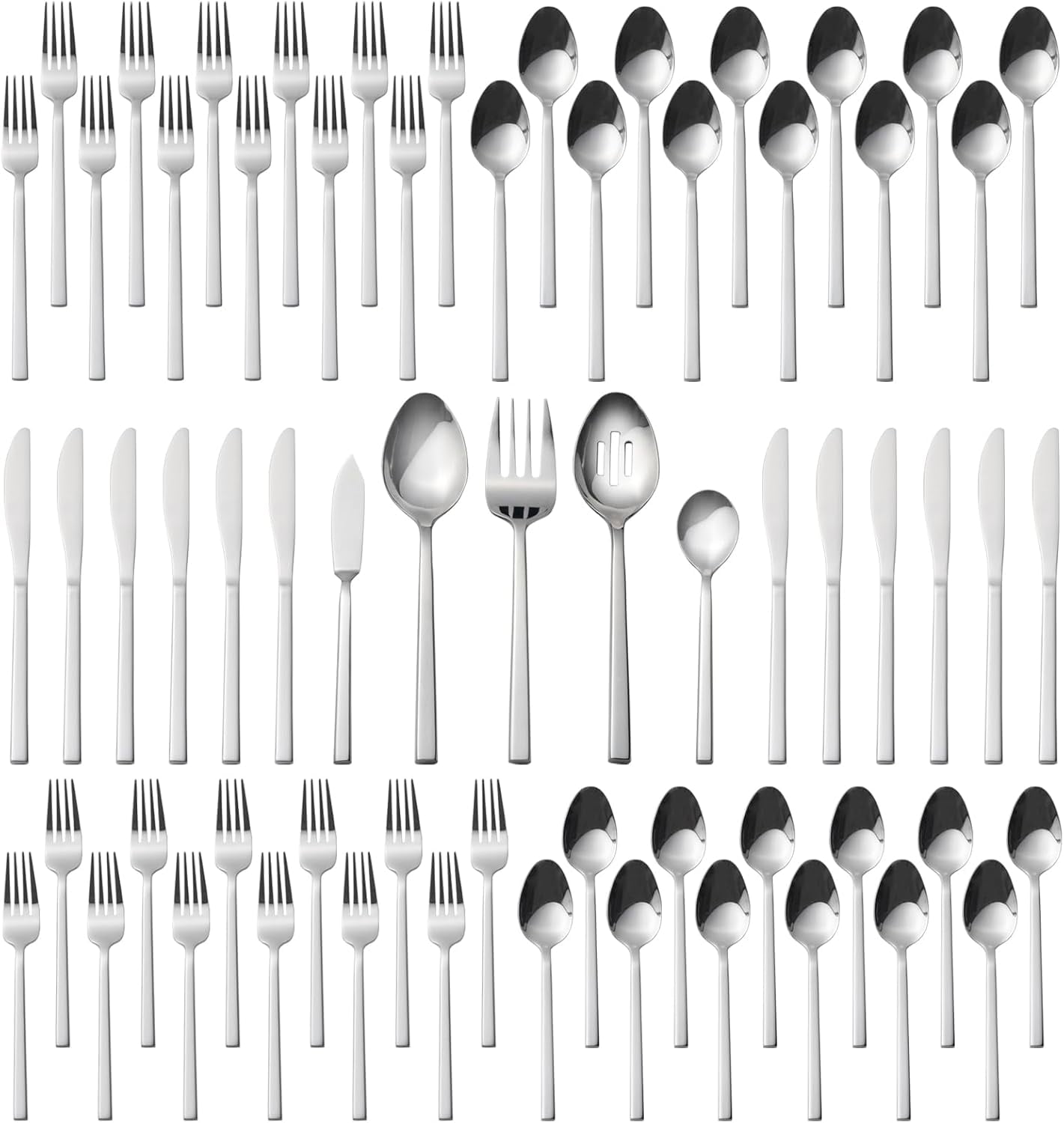20Piece Stainless Steel Flatware Set Cutlery Set,Silverware Set
