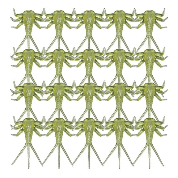 20 - Piece Lifelike Mayfly Fishing Set - Realistic Imitations, Versatile, Durable for Anglers to Boost Catch Rate