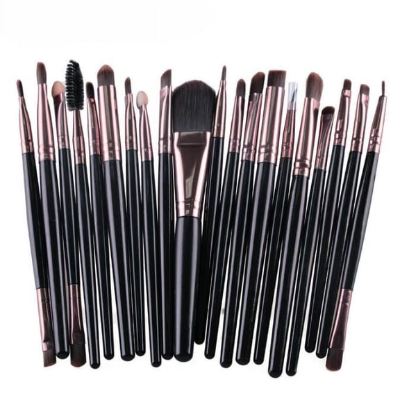 20-Piece Makeup Brush Set - 1 Set Of 20 Brushes, Pcs Wool Brush Kit Toiletry Make-Up Set Tools Brush Set 20 Makeup Up Make Brush, Easter, St. Patrick'S Day, Wedding, Brush, Brush, Makeup Organizers