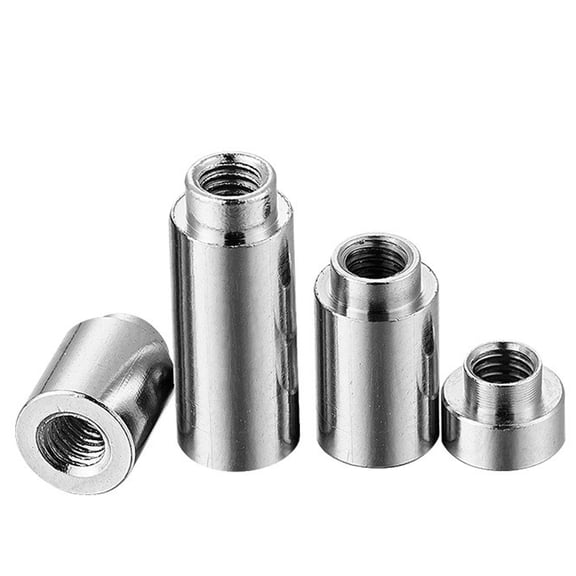 20 Piece Nickel -plated copper nut, M3mmx6mmx3.1mm+4.5mmx2mm