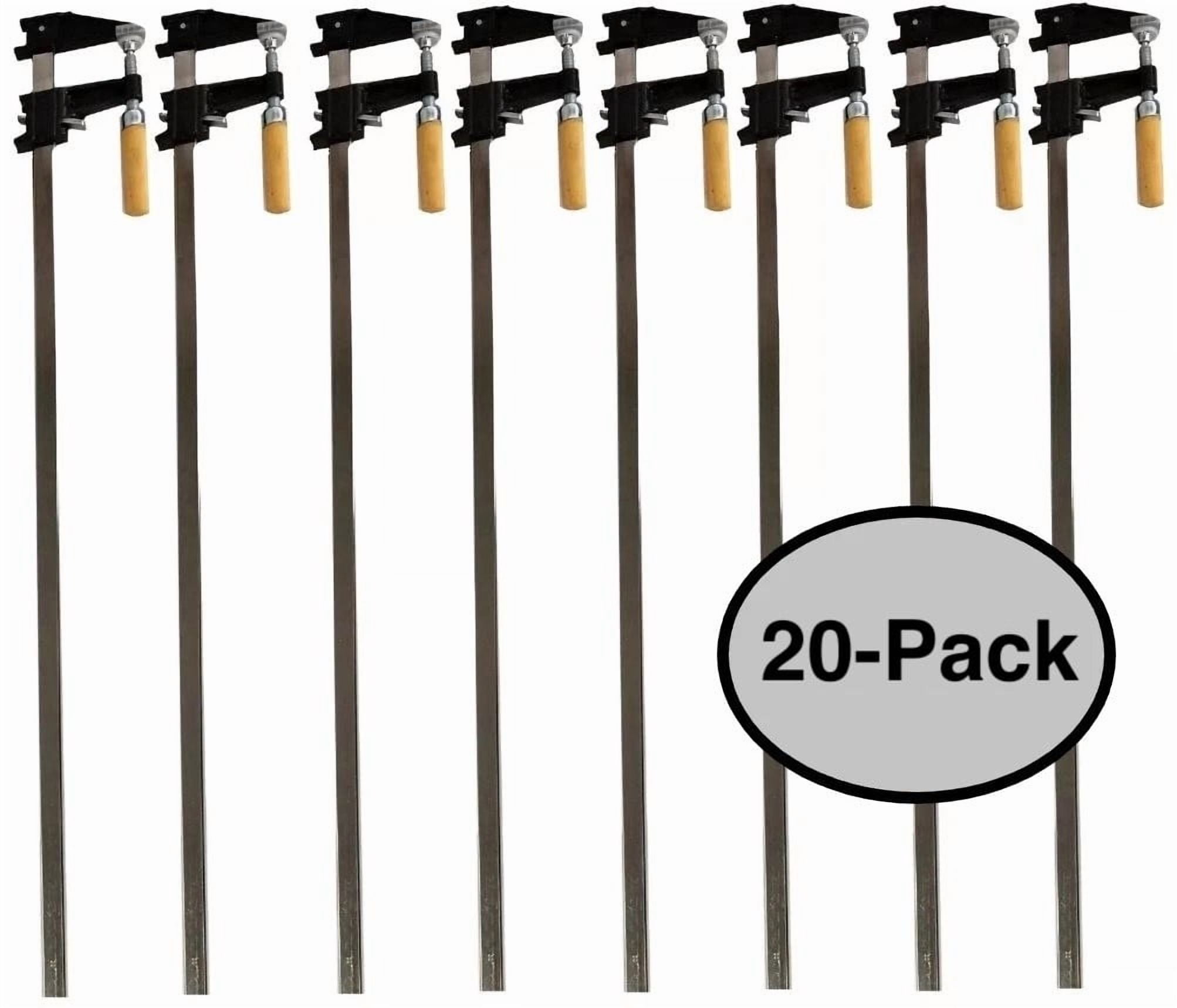 20 Piece Set 36" BAR CLAMPS Heavy Duty Woodworking Tools Quick Release Clamps