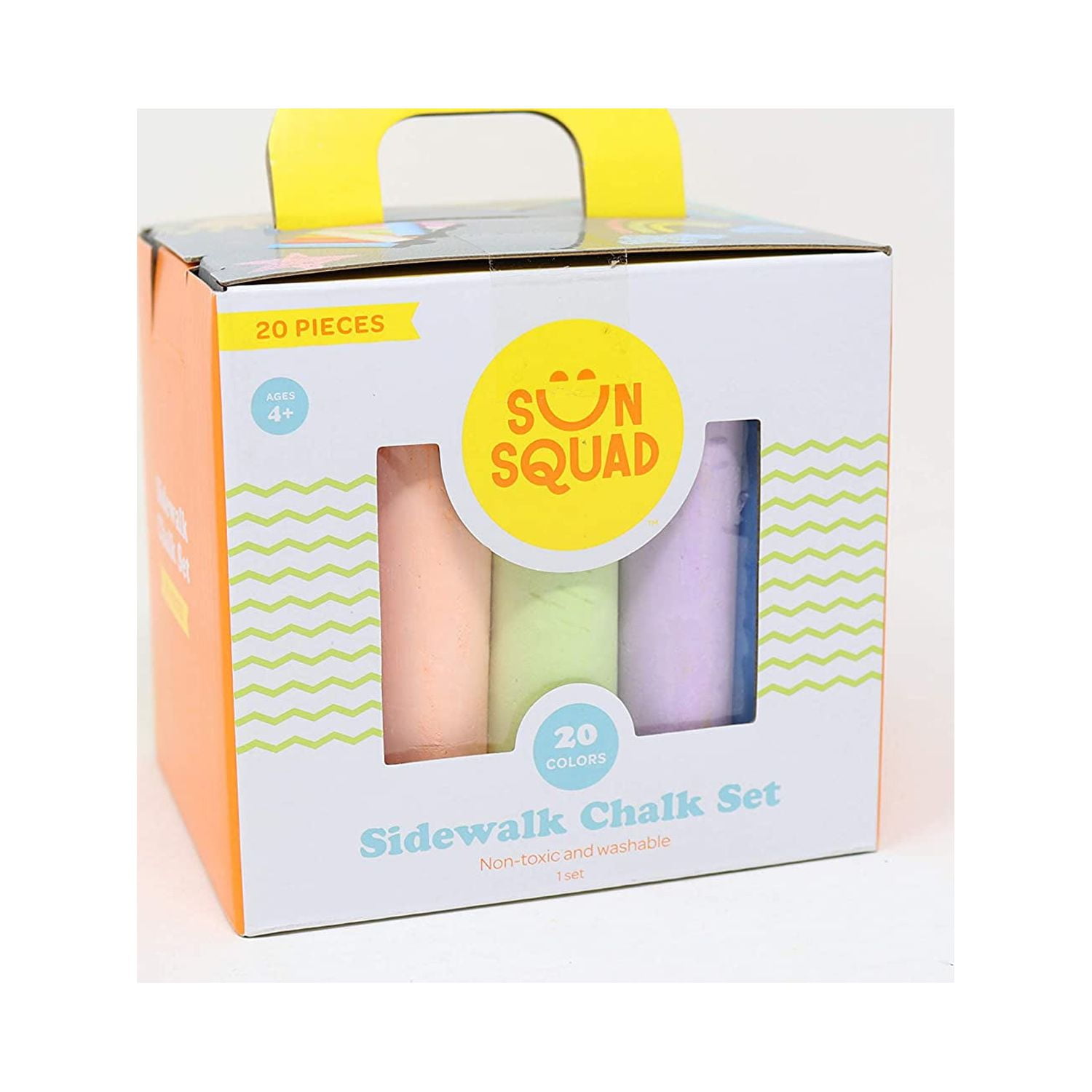 20pc Chalk Set & Bucket With 2 Holders - Sun Squad™ : Target