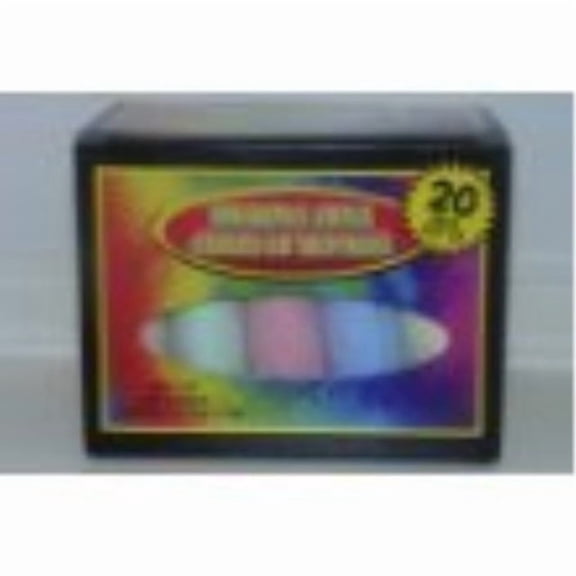 20 piece sidewalk chalk set