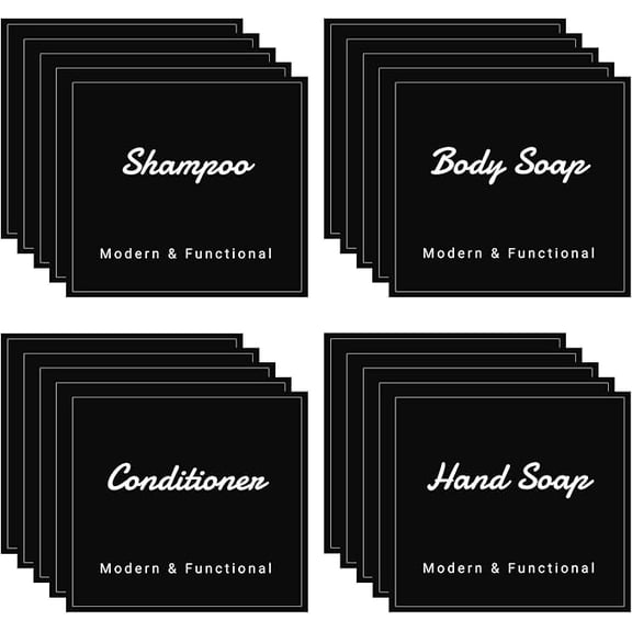 20 Piece Waterproof Soap Labels