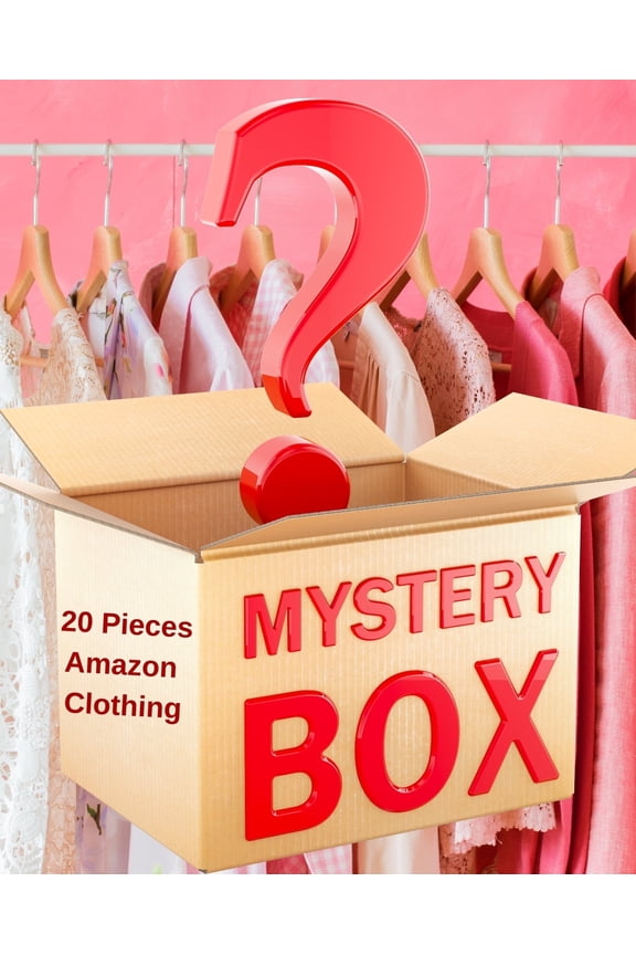 20 Piece Women Clothes Mystery Box Size Large
