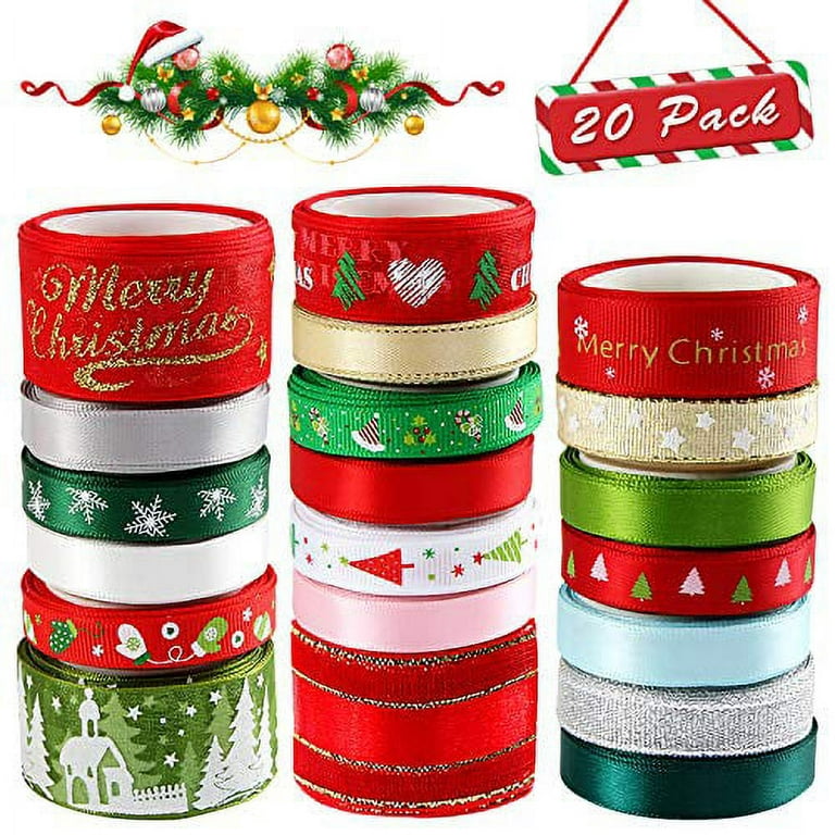 Cheap Wholesale Bulk Ribbon Satin Grosgrain Christmas Organza Ribbons