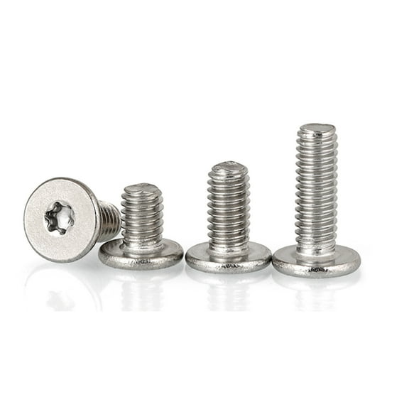 (20 Pieces) 304 Stainless Steel Countersunk Head Flat Head Screw Bolts For Machinery M5x10mm.