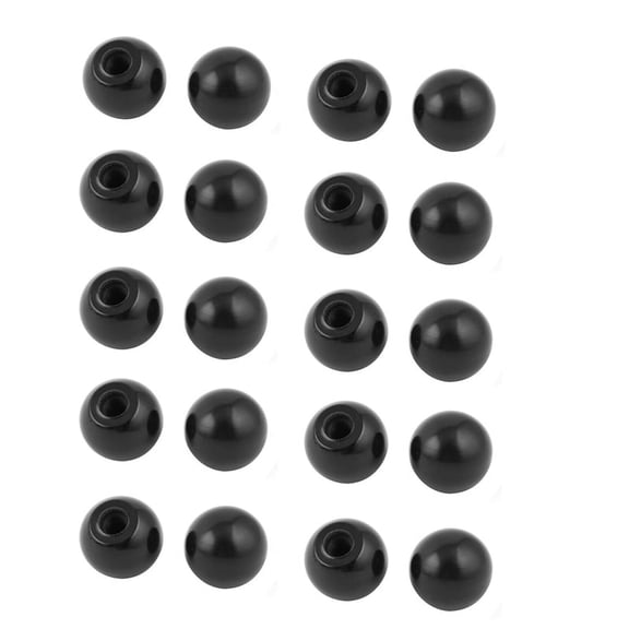 20 Pieces 32mm High 35mm Dmr M10 Threaded Plastic Knob Handle