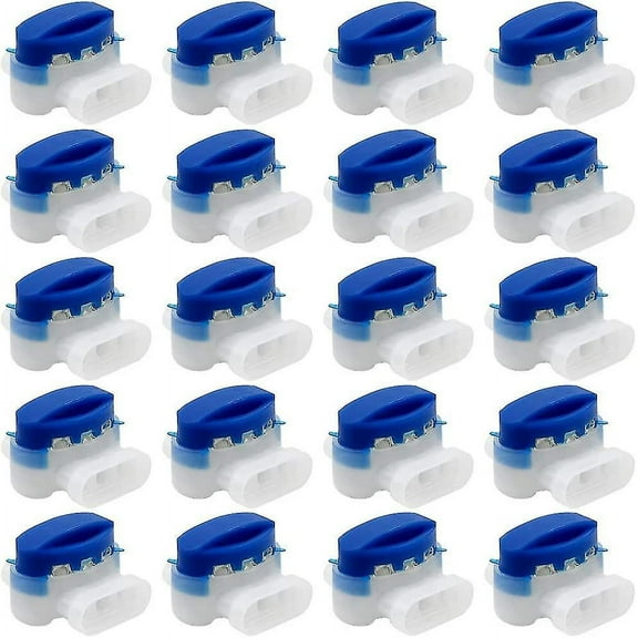 20 Pieces Cable Connectors Gel Filled Resins Terminal Blocks Waterproof Connector