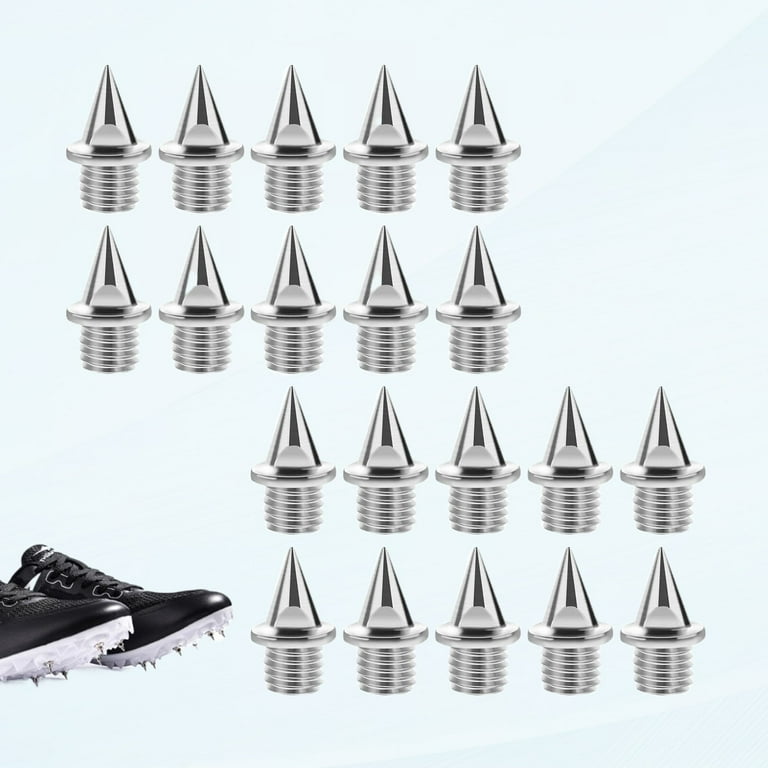 20 Pieces Cross Country Spikes, 1/4inch Track Spikes, Running and