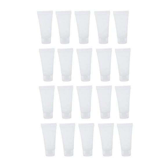 20 Pieces Empty Tube Bottles for DIY Toothpaste 20ml