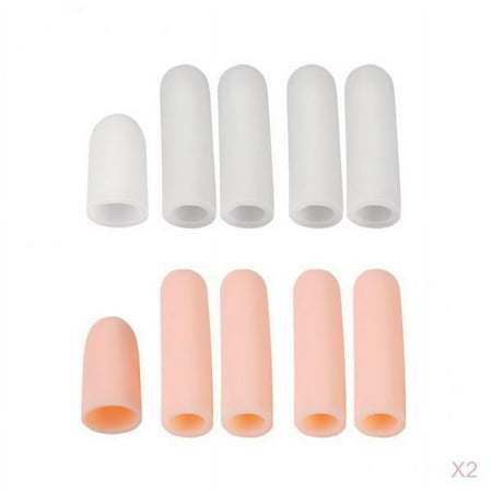 20 Pieces Finger Protector Sleeves Cushions for Finger