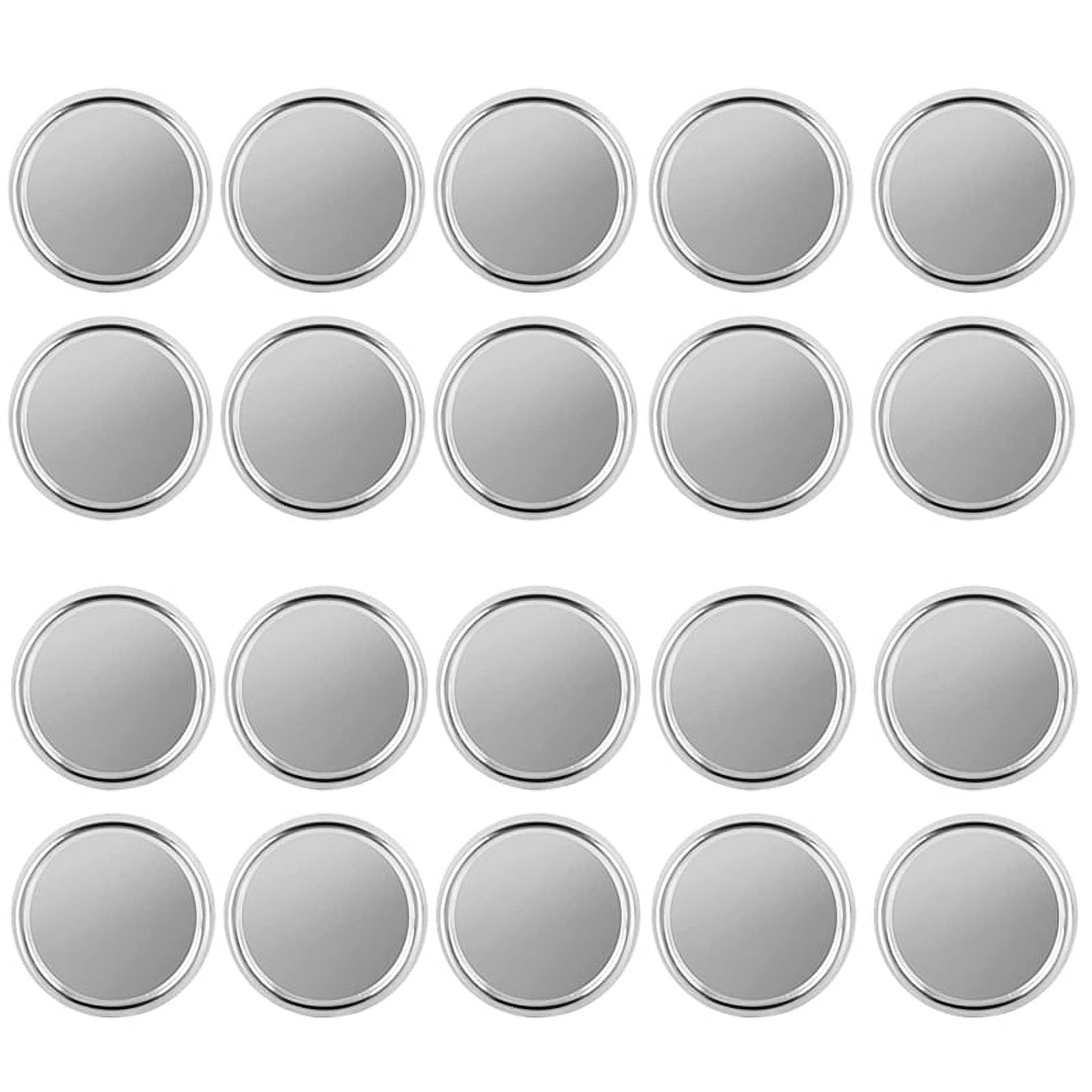 20 Pieces Gold Discs Binder Rings Metal Discs for Notebook and Planner