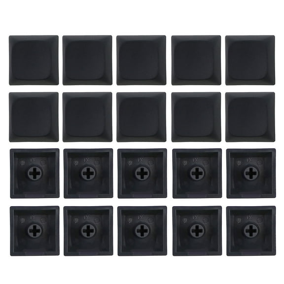 20 Pieces PBT Not Engraving Keycap XDA Profile Height 1U Dyeing Sublimation Key Caps for Switches