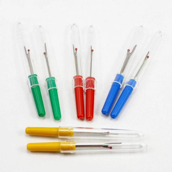 Thread Ripper Plastic 20 Pieces Plastic Handle Craft Thread Cutter Seam Ripper Stitch ...