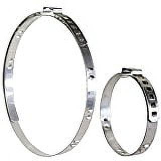 20 Pieces SS Adjustable CV Drive Axle Joint Boot Clamps 48mm and 120mm