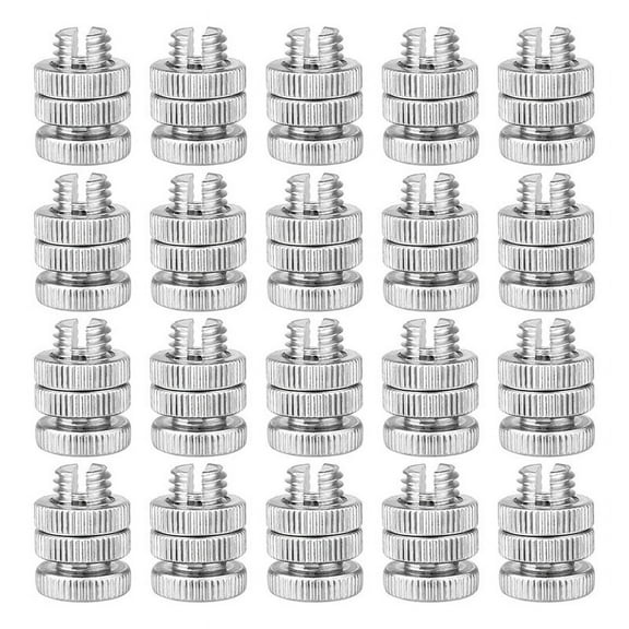 20 Pieces Split Bolt Joint Clamp Wire Connector Electrical Fence Aluminium Alloy for Multiple Electric