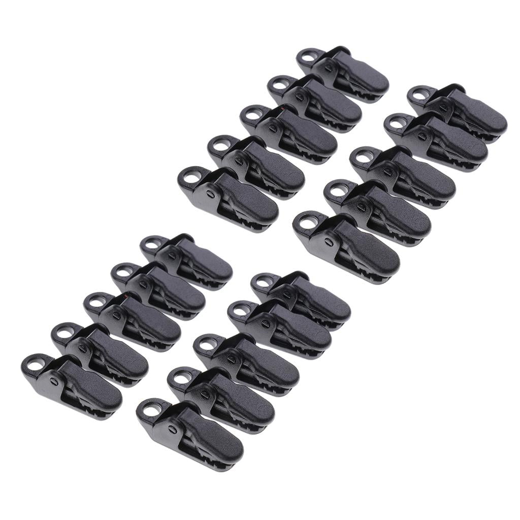 20 Pieces Tarp Clips Heavy Duty Lock Grip Instant Clip for Awnings ...