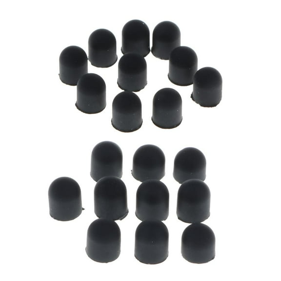 20 Pieces Tips Replacement Tip Made of Silic for Capacitive Stylus, Black