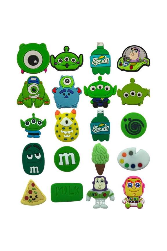 20 Pieces Toy Story Patches Embroidered Applique Patches Sew on Iron on Patches Fabric Repair Patches for Kids Adult Clothes Jeans Jackets Hats Shoes Backpacks