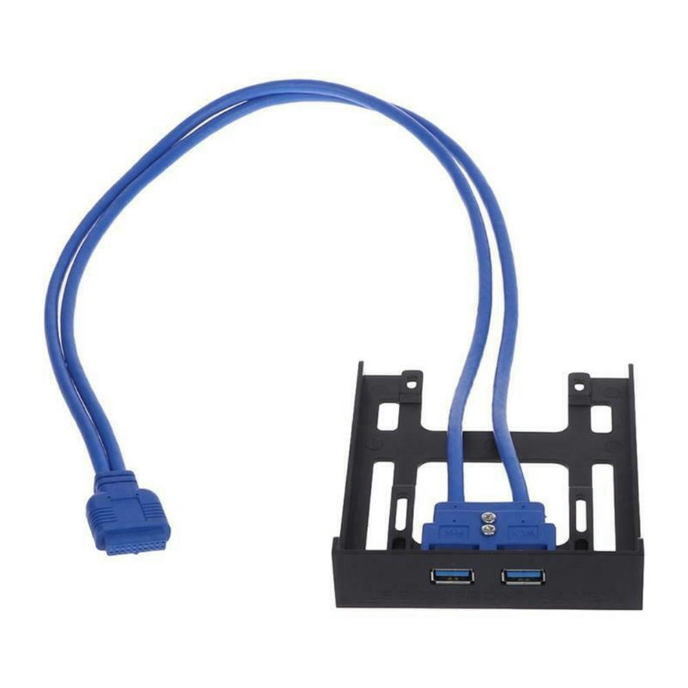 20 Pin Computer Dual Ports Adapter Connector High Speed 3.5 Inches ...