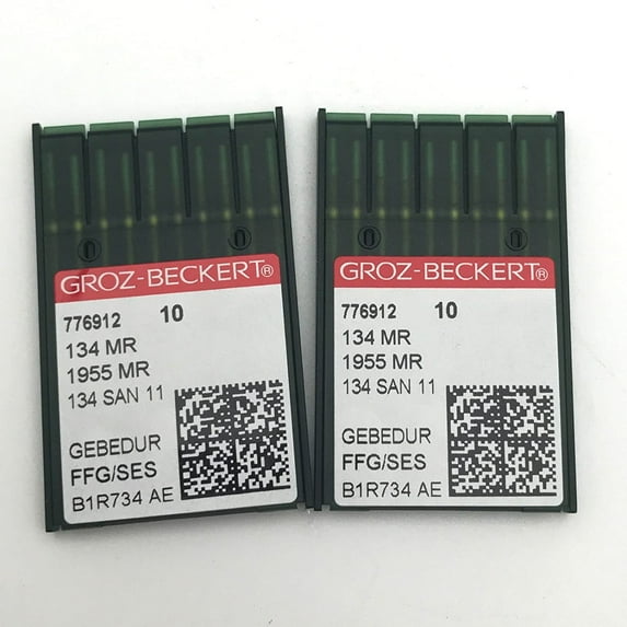 20 Pk. Groz-Beckert Gebedur 134MR Titainum Coated Longarm Machine Needlees