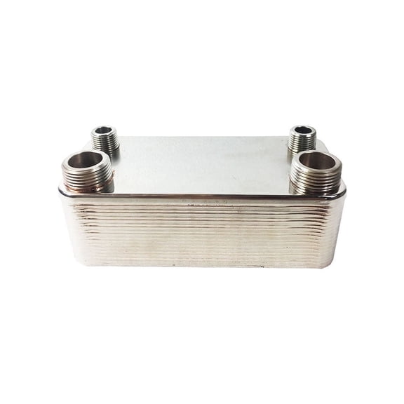 20 Plates Household Hot Water Exchanger Brazed Plate Heat Exchanger Stainless Steel