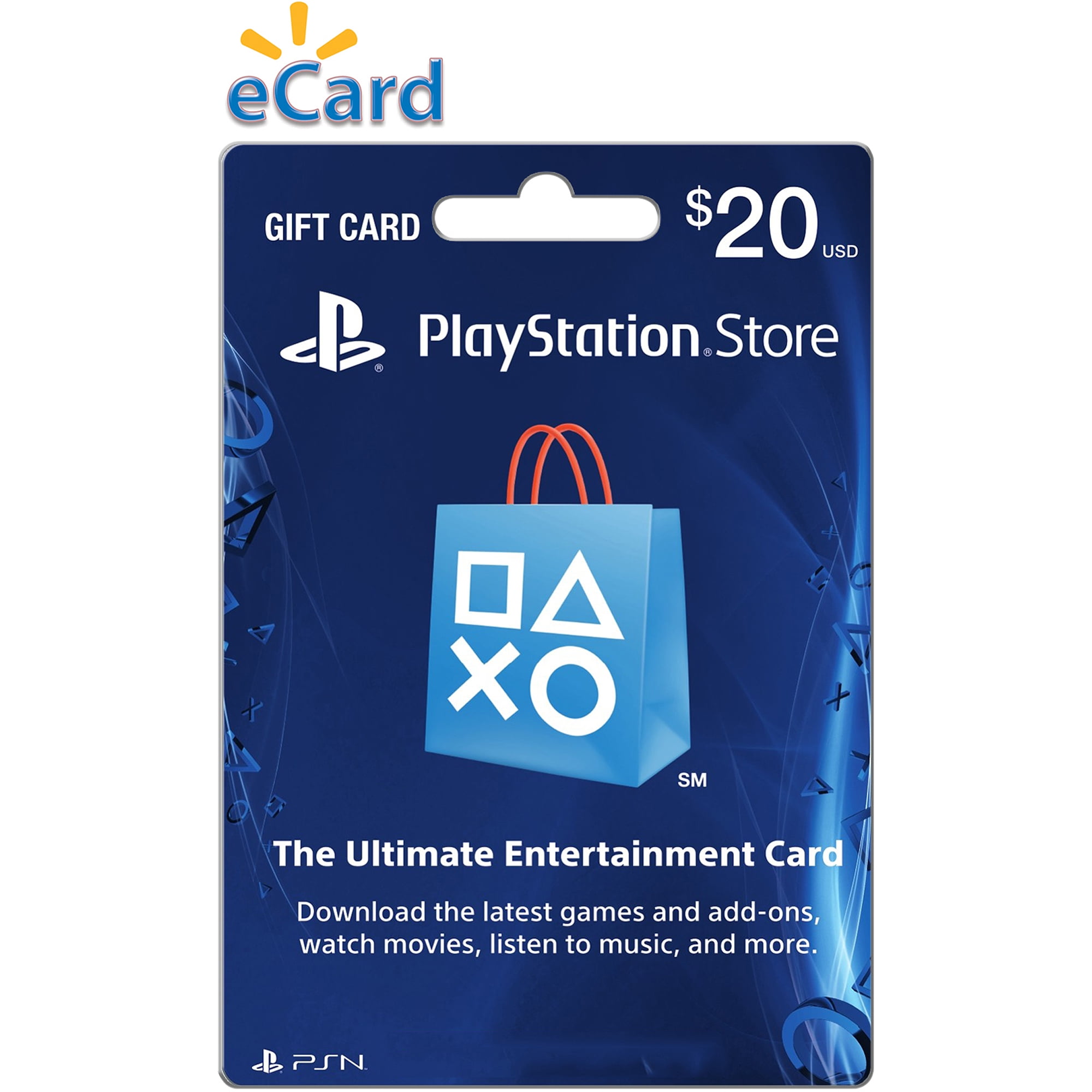 $20 Playstation Store Gift Card (Email Delivery) 