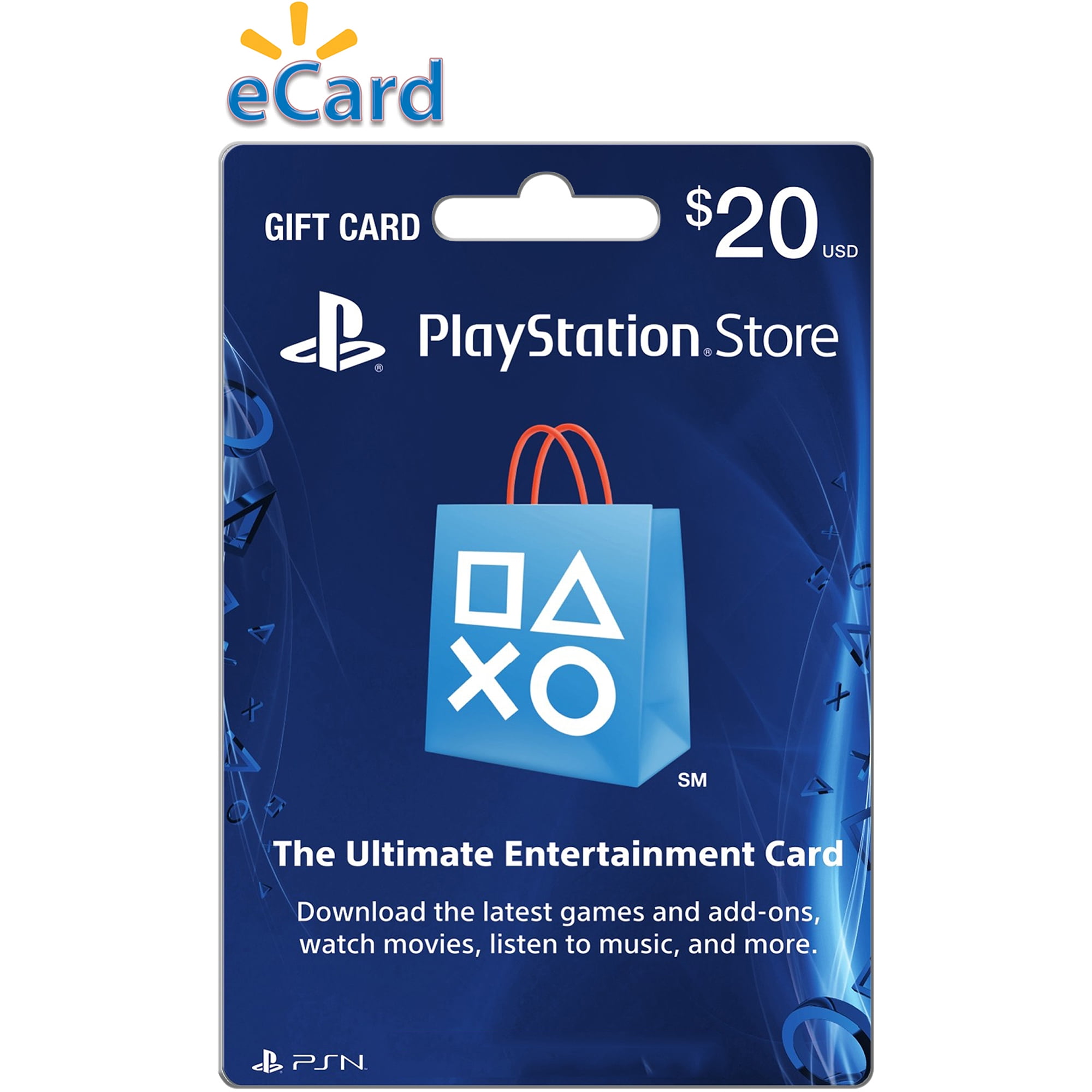 Pointer Squeak Måge $20 Playstation Store Gift Card (Email Delivery) - Walmart.com