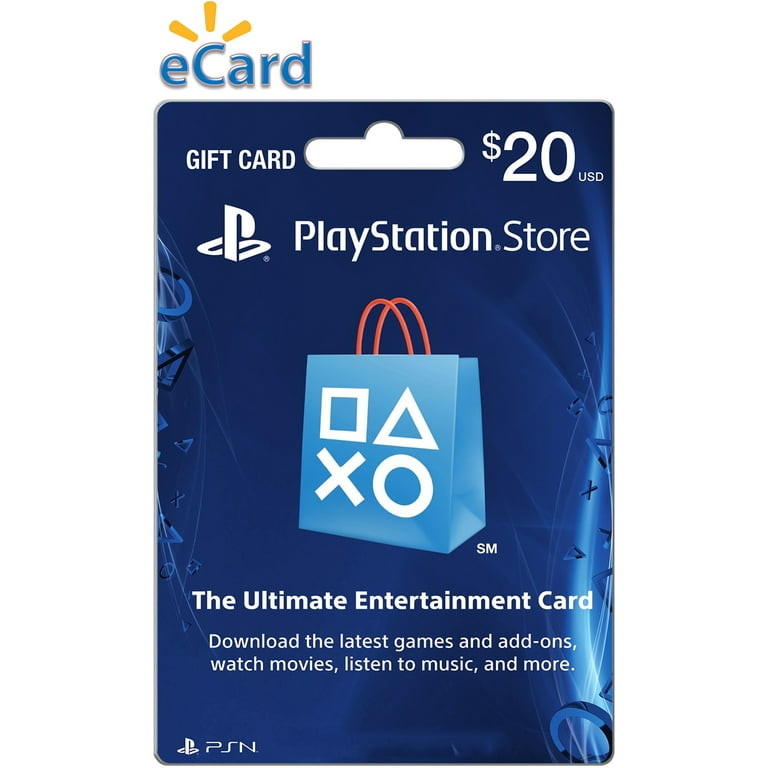 PlayStation Network - Buy 20 USD PSN Gift Card (US)