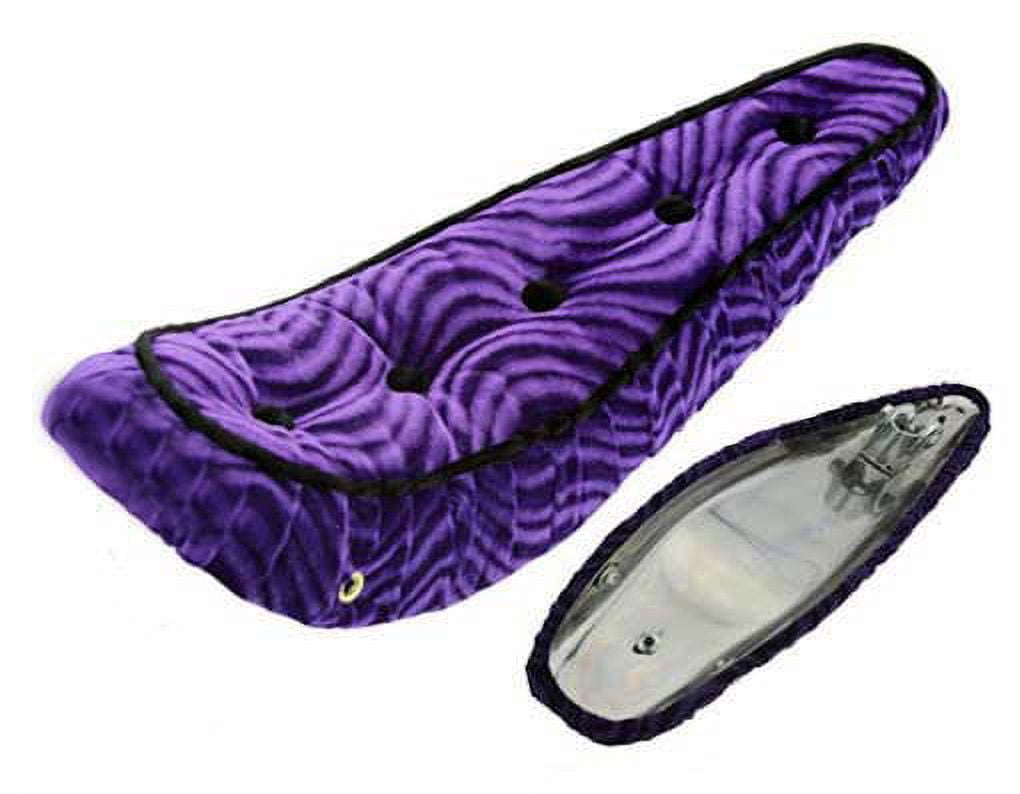 20 Polo Saddle W Button Purple. Bike seat bicycle seat Bike part bicycle part lowrider bike seat lowrider bicycle seat Walmart