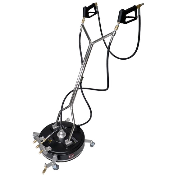20" Polypropylene Surface Cleaner with 3 Nozzle Spray Bar for Pressure Washer