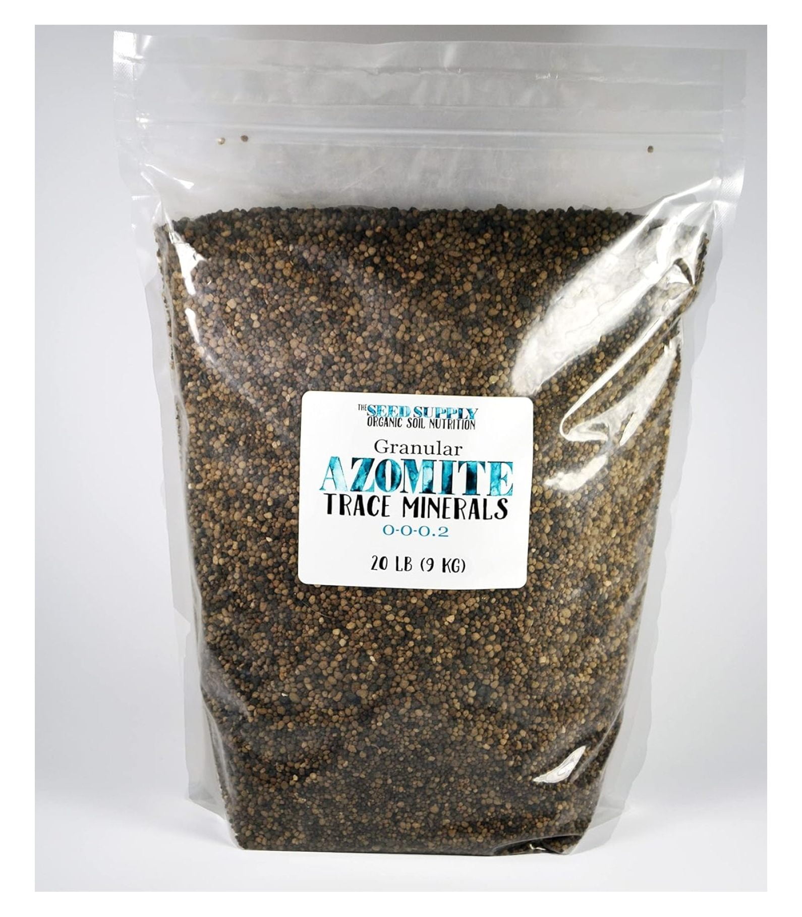 20 Pound Granular AZOMITE by - Natural Trace Mineral Granulated ...