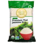 20 Pounds (LBS) Organic Premium Thai Hom Mali Jasmine Rice | Endorsed By Pro Chefs | Four Elephants Brand | Cooking Instructions Packaging