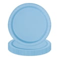thumbnail image 1 of 55 Count 9IN Blue Dinner Paper Plates by Way To Celebrate, 1 of 6