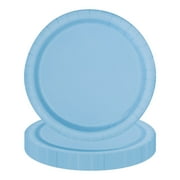 55CT 9IN Blue Dinner Paper Plates by Way To Celebrate
