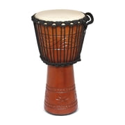 20" Professional Hand Carved Wooden Djembe Drum