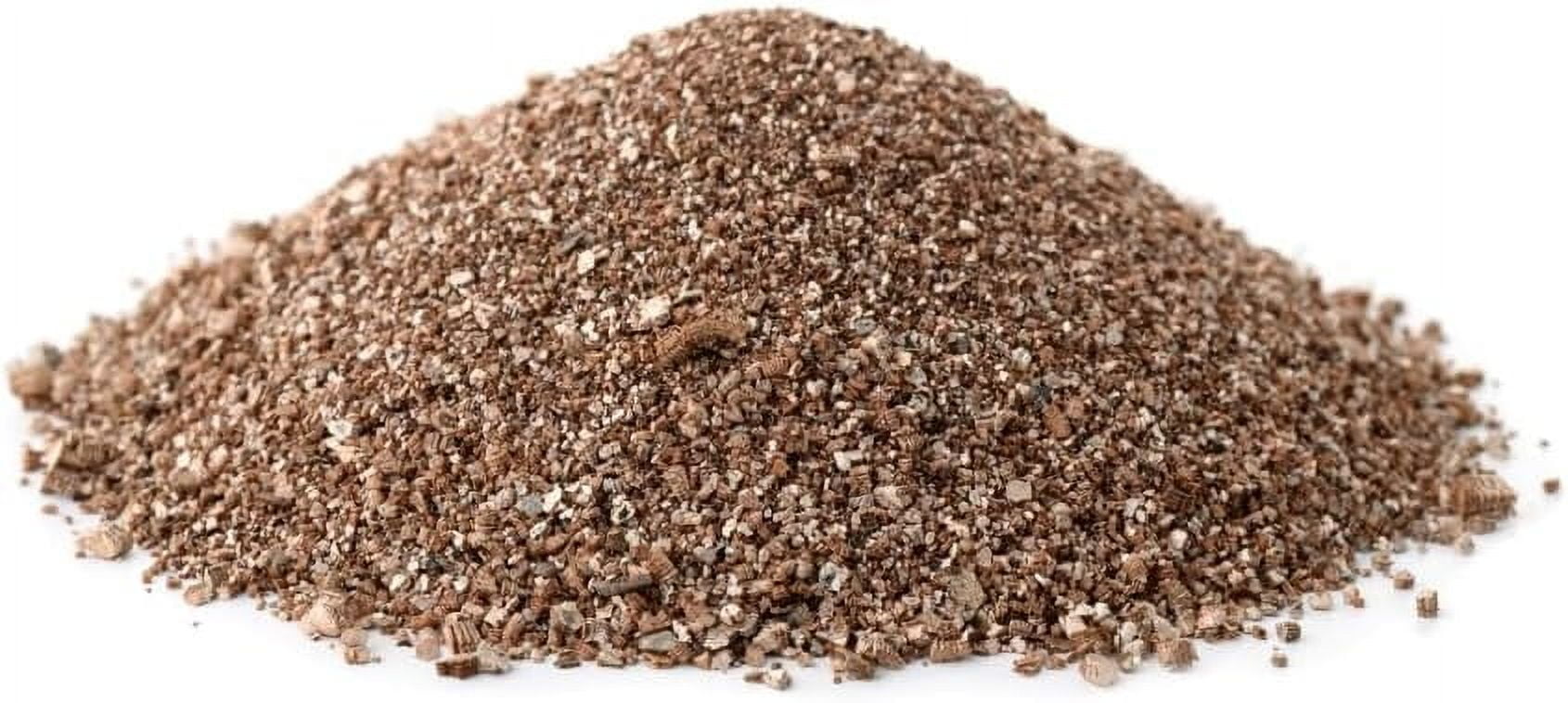 20 QT Vermiculite for Plants Fine Horticultural Vermiculite Soil Amendments Vermiculite Bulk Soil Additive Perfect for Potted Plants and Garden Professional Grade