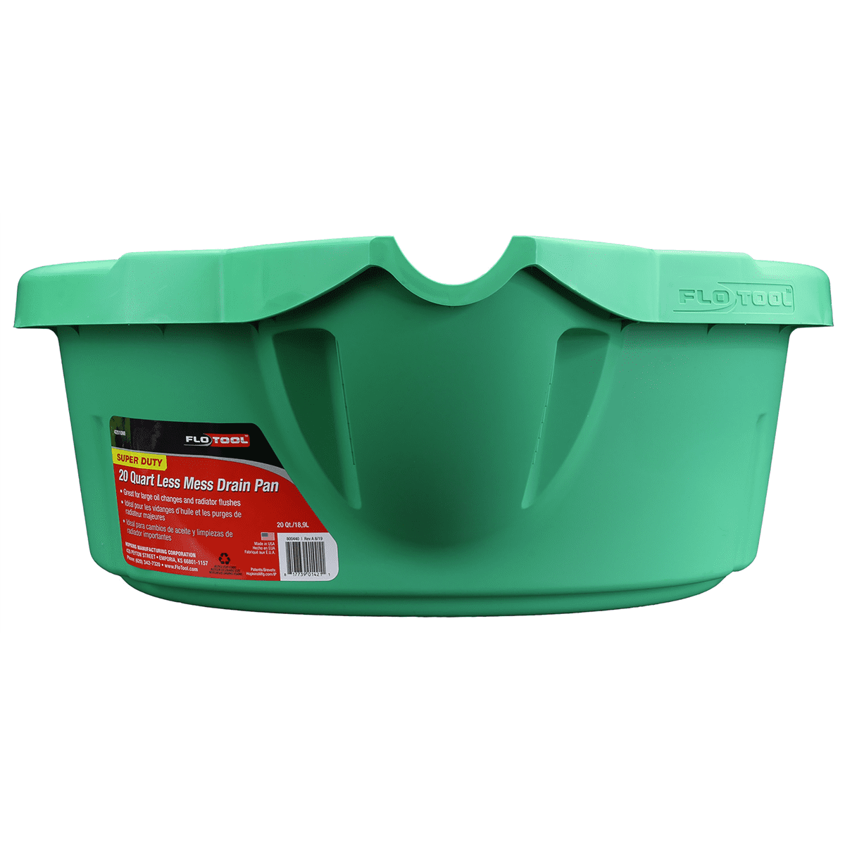 Less Mess Tray FloTool, 20 Quart Drain Pan, Less Mess Drain Pan, Large Capacity ...