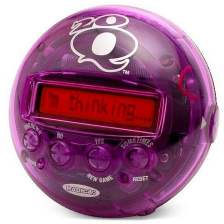 Radica 20Q Artificial Intelligence Game - Colors may vary since the item may come in 3 different colors