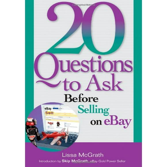 Pre-Owned 20 Questions to Ask Before Selling on eBay (Paperback) 1564148548 9781564148544