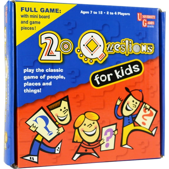 20 Questions for Kids Pocket Travel Game