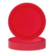 20 Count 9IN Red Dessert Paper Plates by Way To Celebrate
