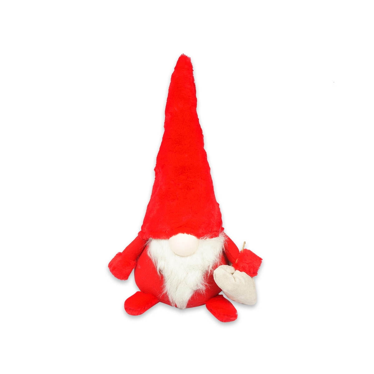 20" Red Plush Christmas Gnome Holiday Decoration