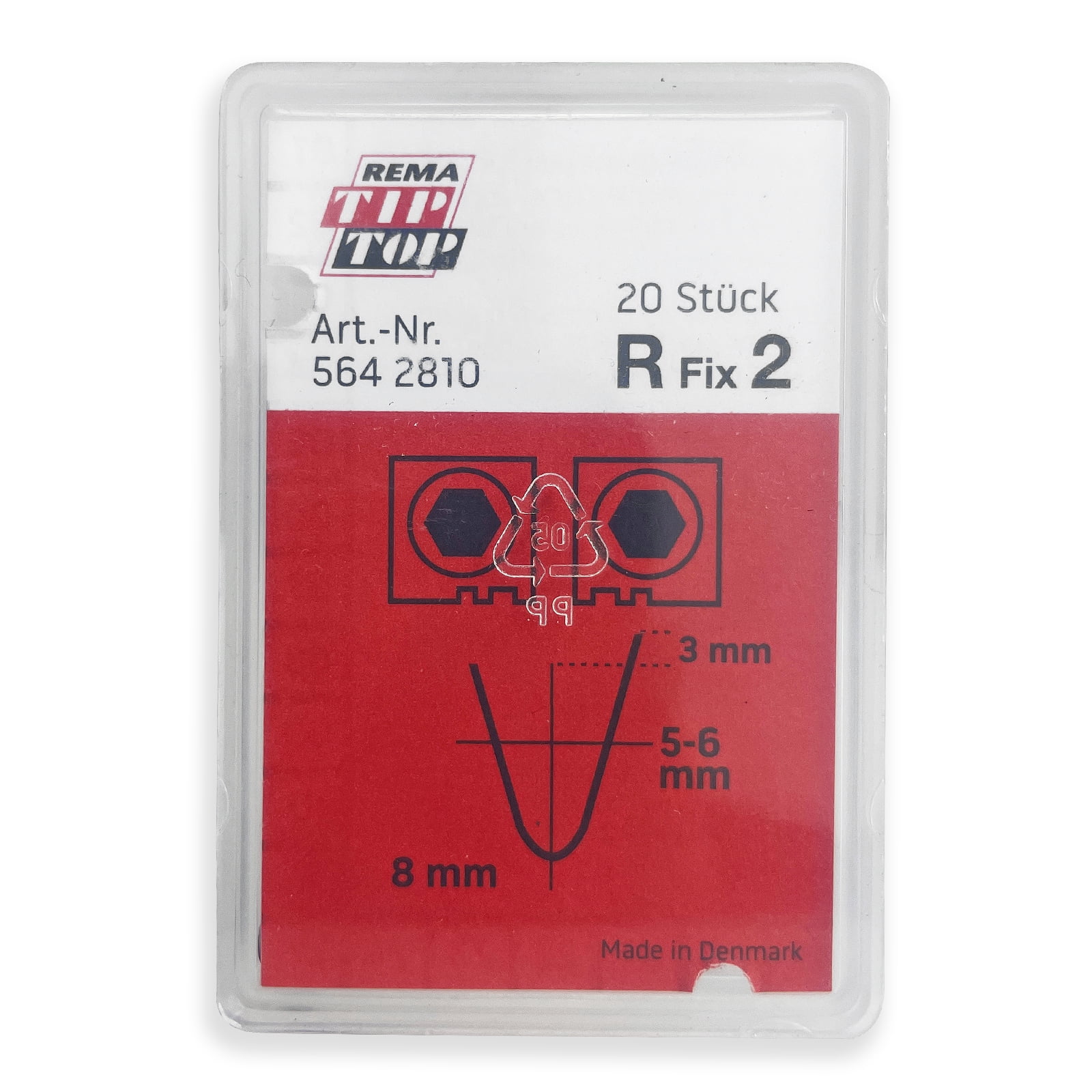 20 Rema Tip Top R-2 Tire Regroover Round Edge Blades 5-6 mm wide, up to 8mm deep
