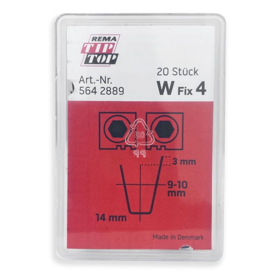 20 Rema Tip Top W-4 Tire Regroover Angle Edge Blades 9-10mm wide up to 14mm deep